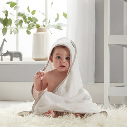 Wearable Towel with Ears  - White