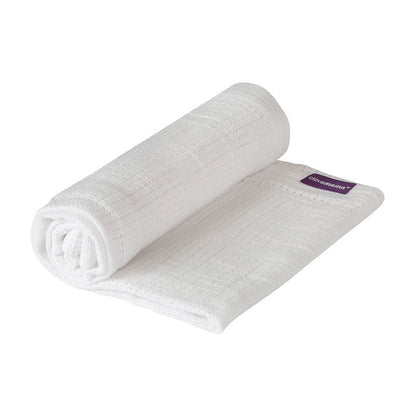 Cellular Blanket Crib/Moses Basket 70x90 cm - White