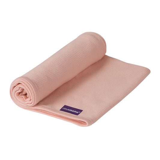 Waffle Crib & Moses Blanket 70x90 cm - Coral