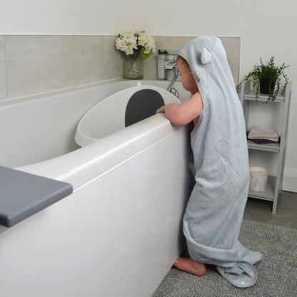 Shnuggle Wearable Towel with Ears - Grey
