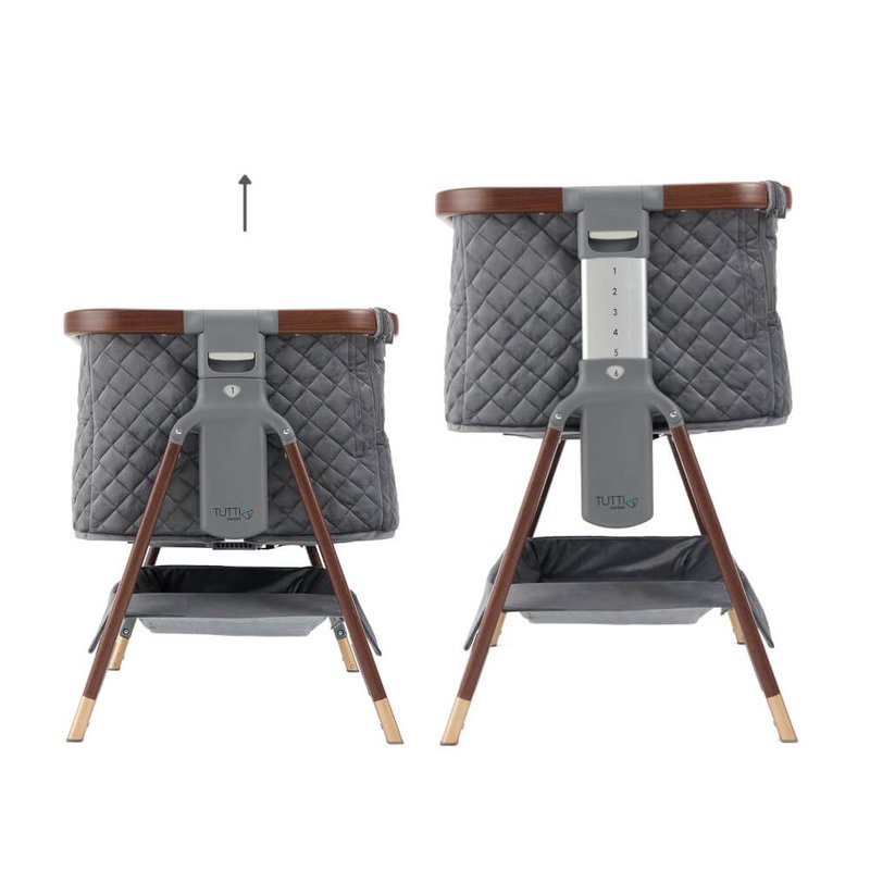 CoZee Luxe Bedside Crib