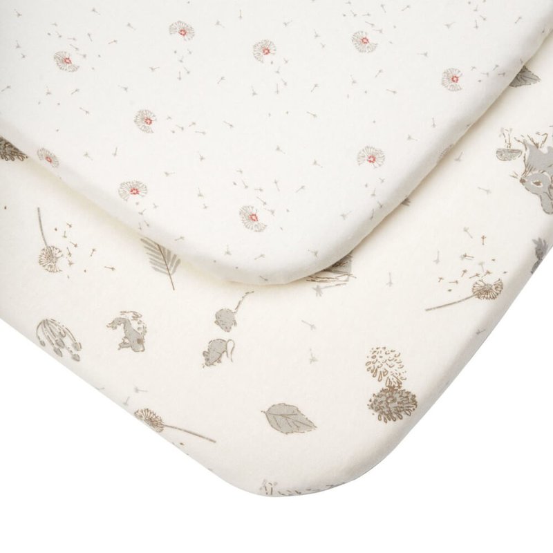 CoZee Fitted Crib Sheets 2pk