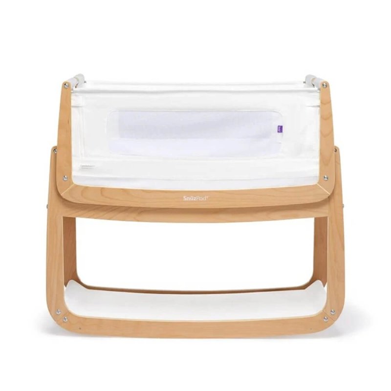 Snuzpod 4 Bedside Crib - Natural