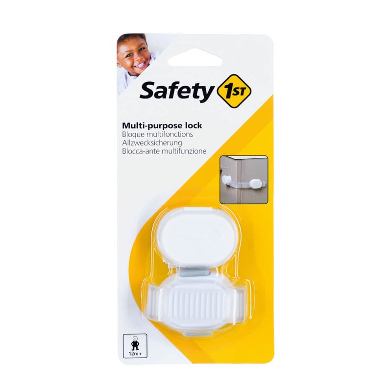Safety 1st Long Multi Purpose Lock - White