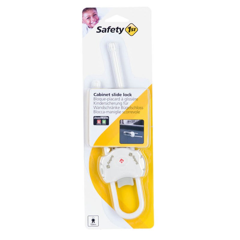 Safety 1st Cabinet Slide Lock - White