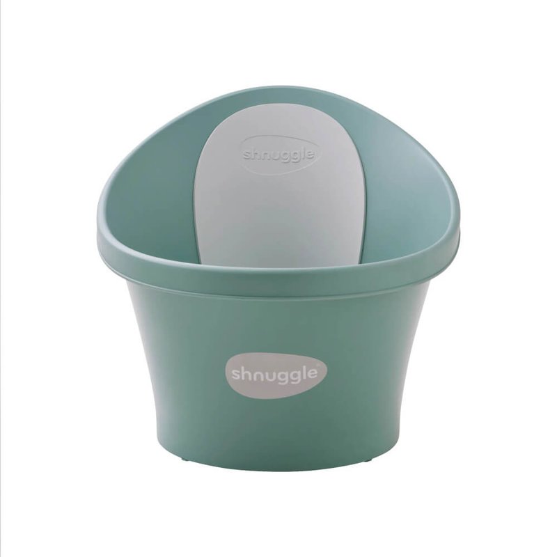 Baby Bath with Plug - Eucalyptus