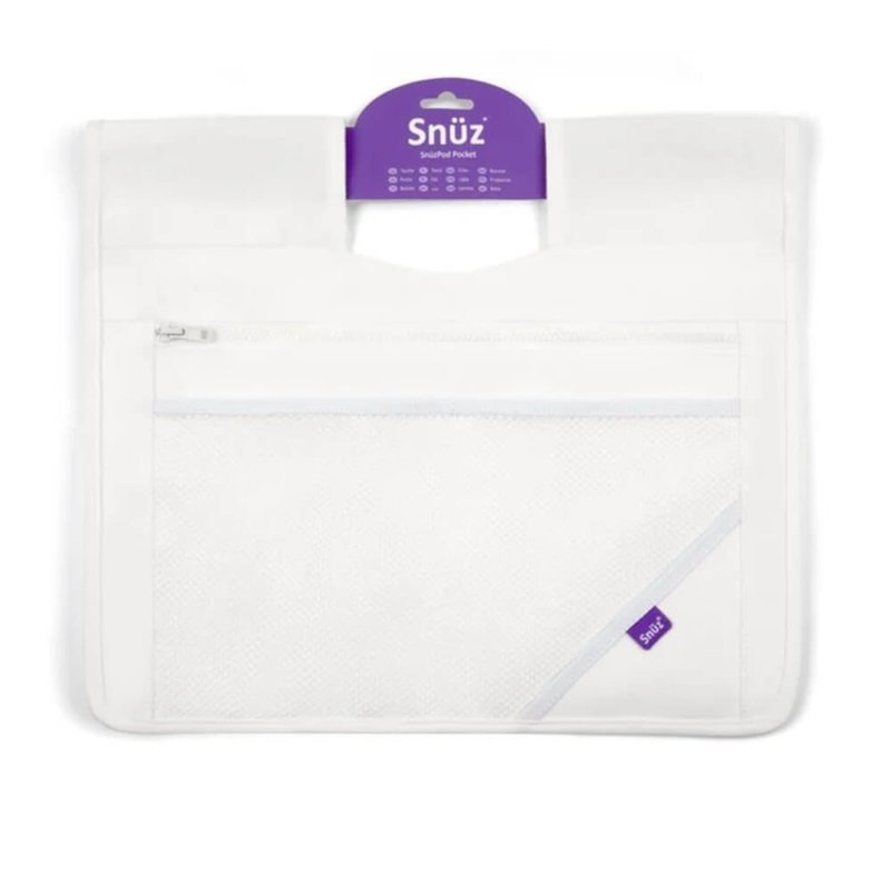 SnuzPod 4 Storage Pocket - White
