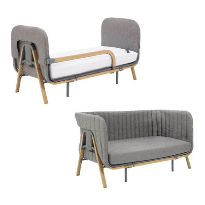 CoZee XL Complete Package Birth to +4yrs - Oak & Charcoal
