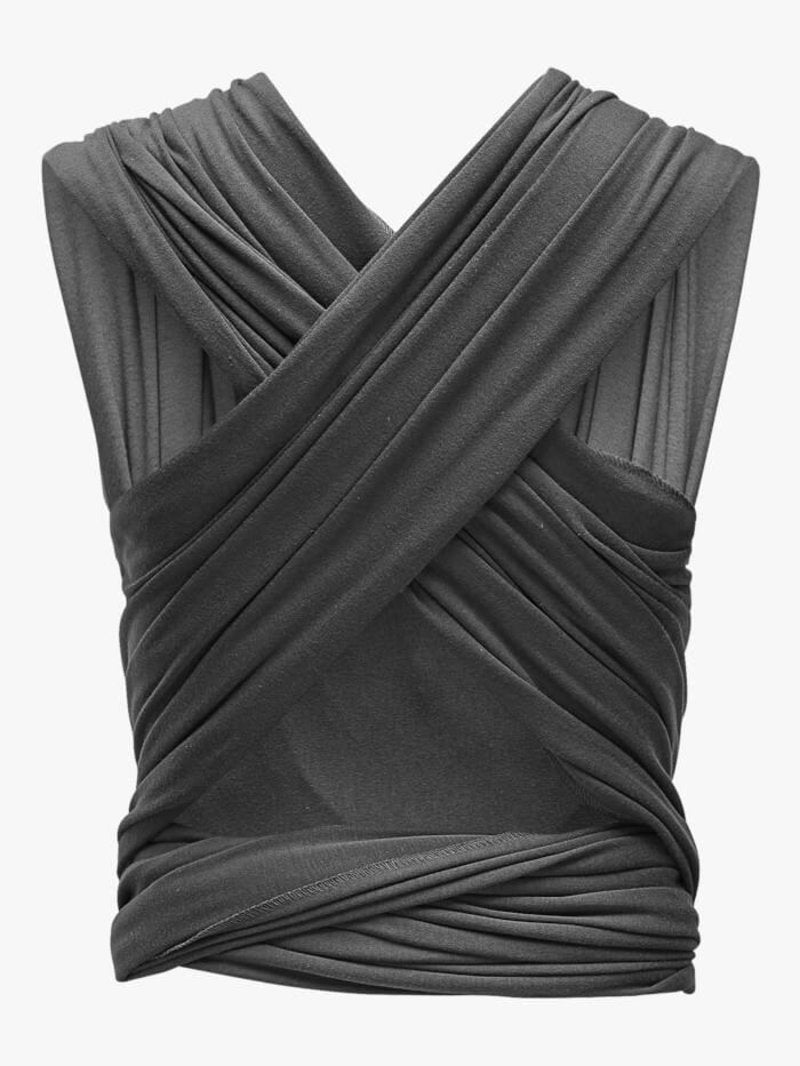 Stretchy Organic Wrap - Graphite