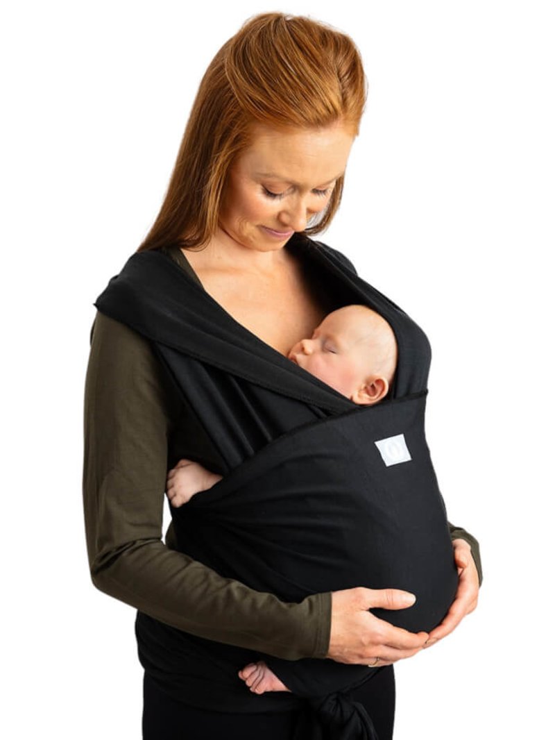 Stretchy Tencel Wrap - Ebony