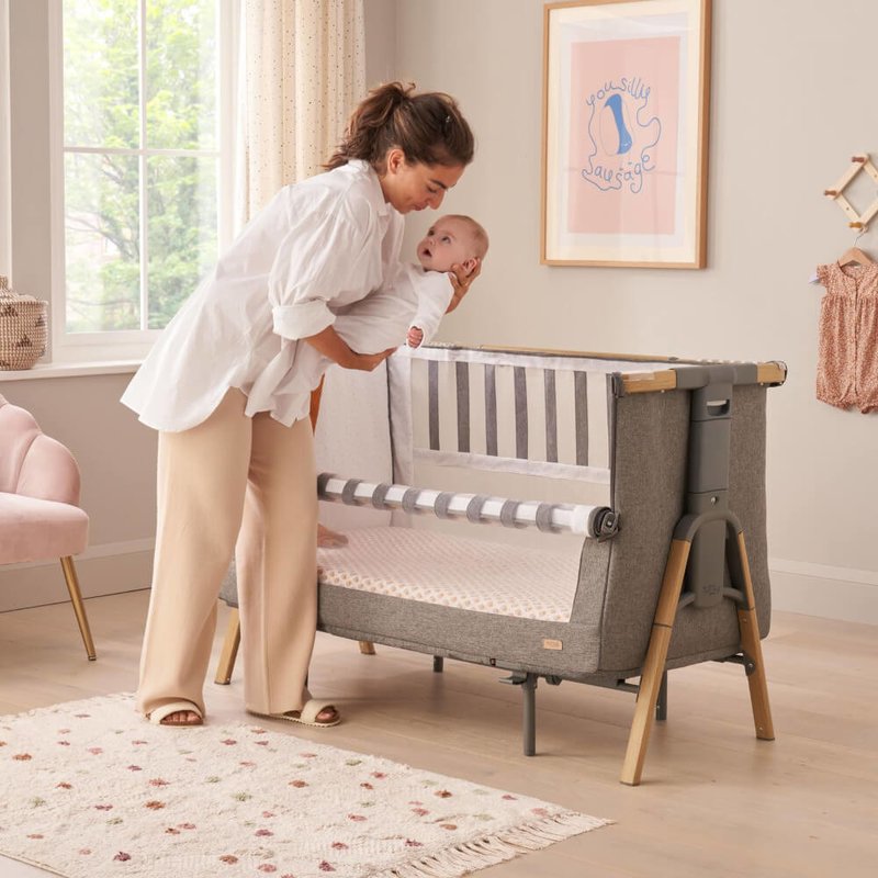 CoZee XL Complete Package Birth to +4yrs - Oak & Charcoal