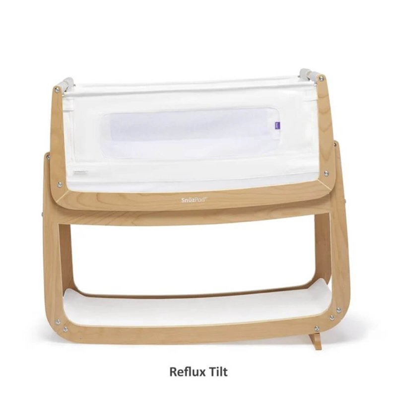 Snuzpod 4 Bedside Crib - Natural