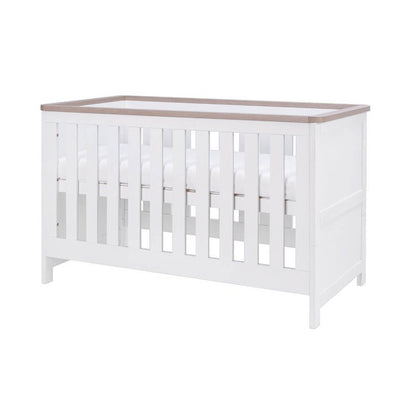 Verona Cot Bed - White & Oak