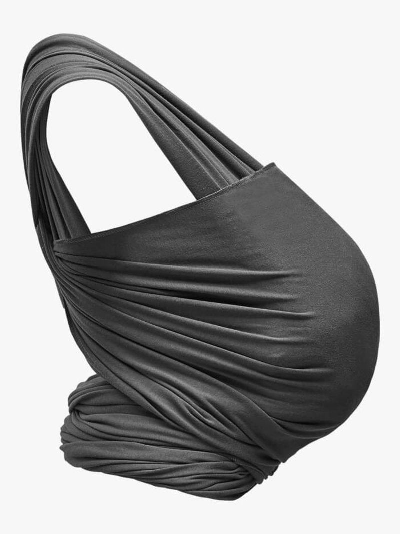 Stretchy Organic Wrap - Graphite